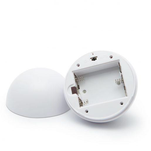 COB LED baterijska svetilka s senzorjem gibanja 3xAA