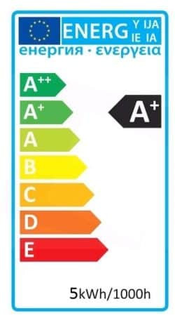5x LED žarnica – sijalka E14 4,5W mini nevtralno bela 4000K 55x15mm – slika 4