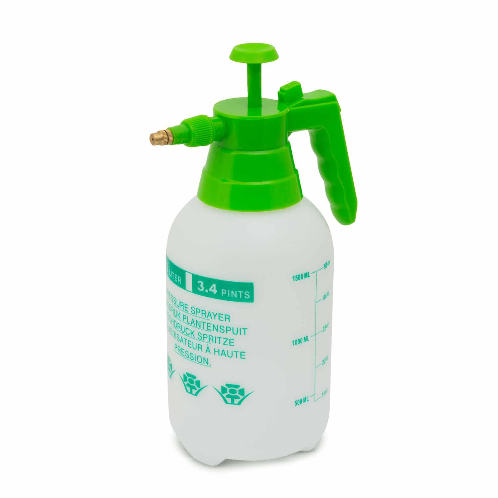Razpršilna steklenica s prostornino 1,5 L in 3 bar