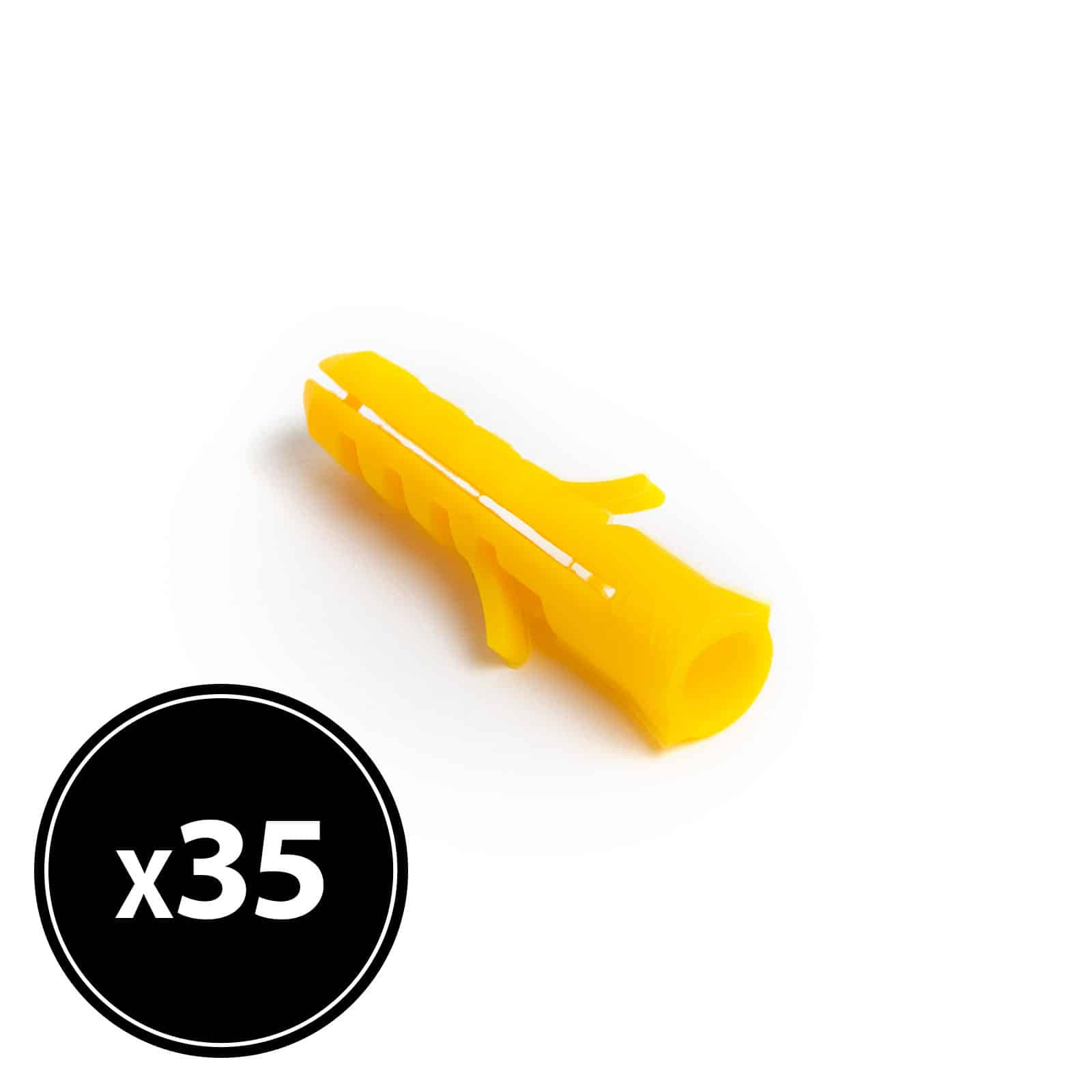 Zidni vložek - 6 x 30 mm - 35 kosov / paket