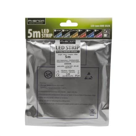 Set LED trak 9,6W/m 6500K 5m + napajalnik 60W + priključna vrvica