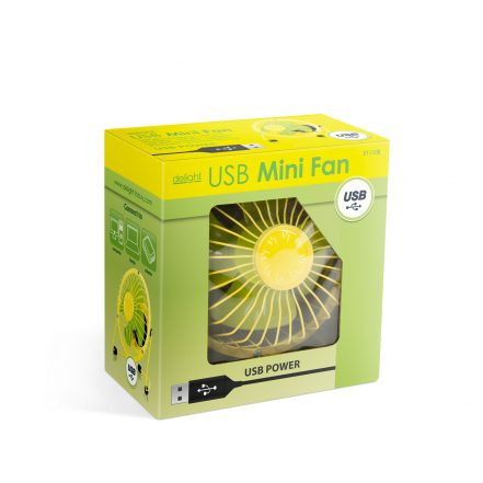 Mini USB ventilator - limona