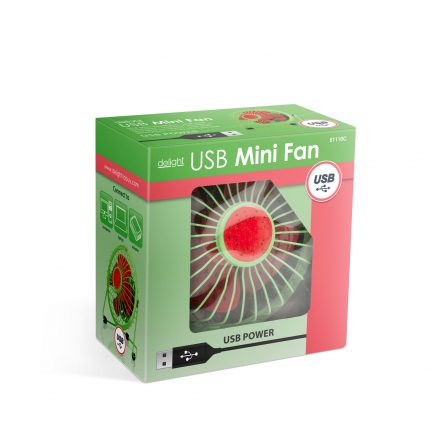 Mini USB ventilator - lubenica