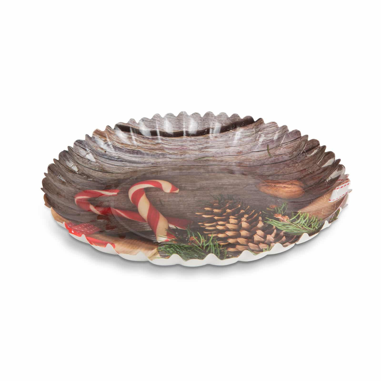 Božični papirnat pladenj - 23 cm - 3 vrste