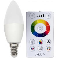 SMART LED sijalka E14 5.5W RGB+W 2700K z daljincem – slika 7