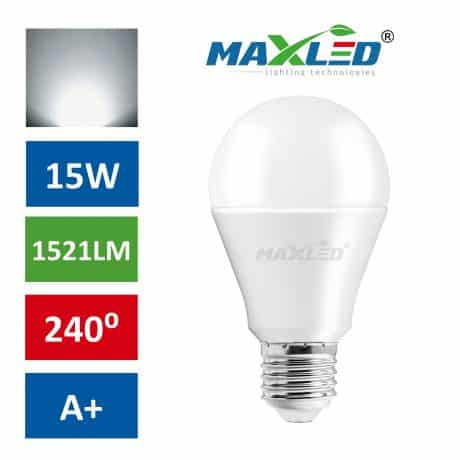 LED žarnica - sijalka E27 15W (100W) 1521lm nevtralno bela 4500K