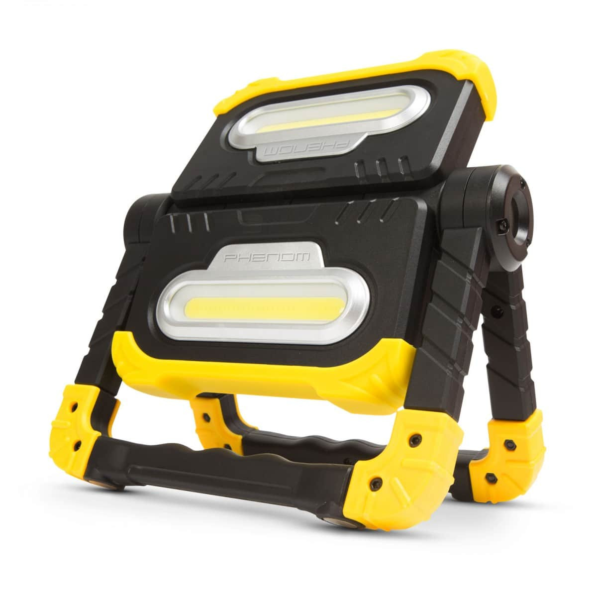 Multifuknkcijski 360° LED delovni reflektor 2x10W COB 2000lm 8000mAh z powerbnk funkcijo