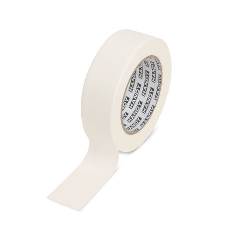 Pleskarski trak z lepilom na vodni osnovi 50 m x 36 mm bel