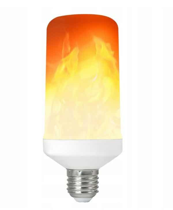 LED žarnica - sijalka E27 T60 efekt plamena 3W  E27