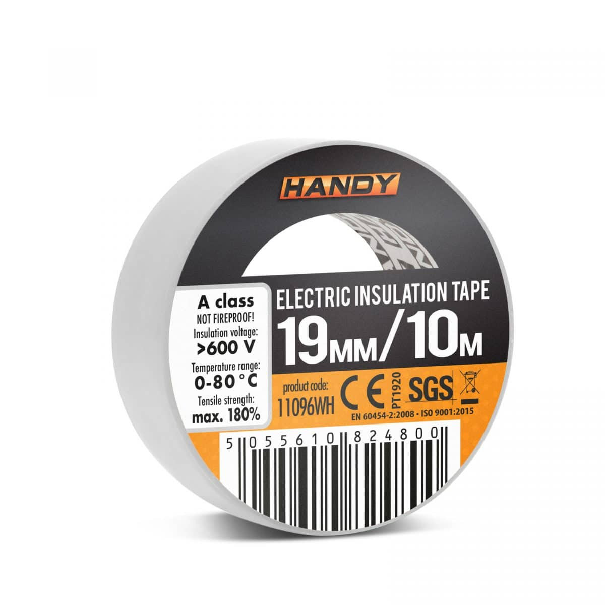 Izolacijski trak 19 mm 10 m bel