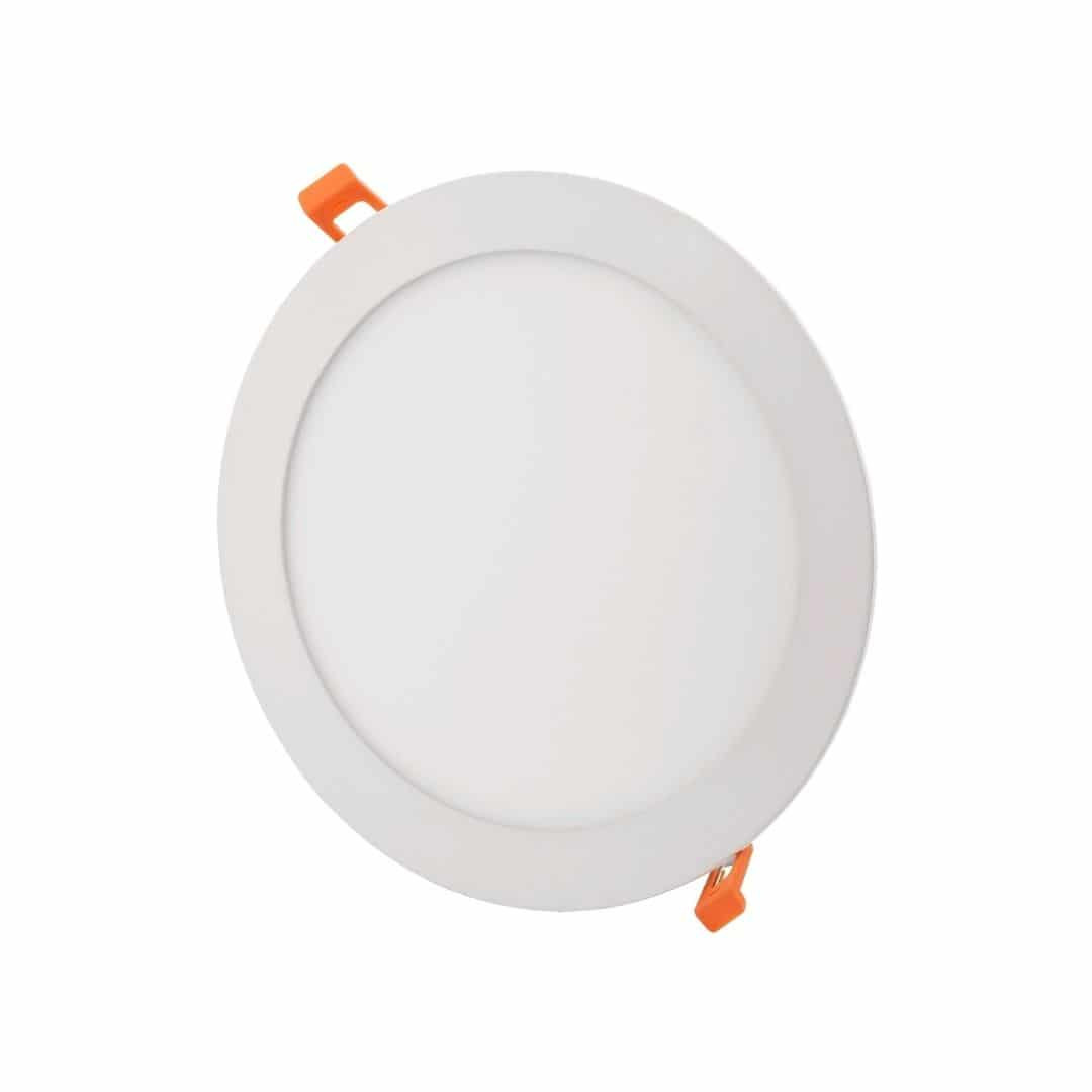 ALU vgradni LED panel okrogli 24W nevtralno beli 4000K