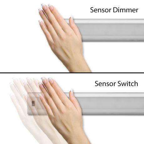 Podelementna LED svetilka Z IR senzorjem kratkega dosega (zamah z roko)5W 4000K 30cm