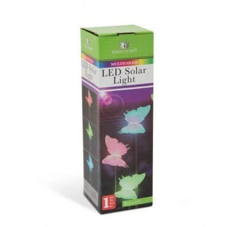 RGB LED solarna svetilka