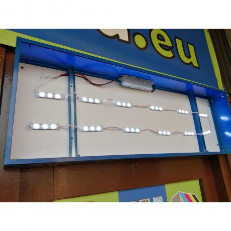 ALU LED reklamna tabla enostranska 300x50cm s tiskom in elektroniko