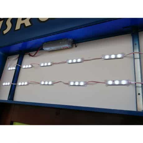 ALU LED reklamna tabla enostranska 150x50cm s tiskom in elektroniko