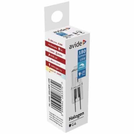 Halogenska žarnica G4 18W 2000h