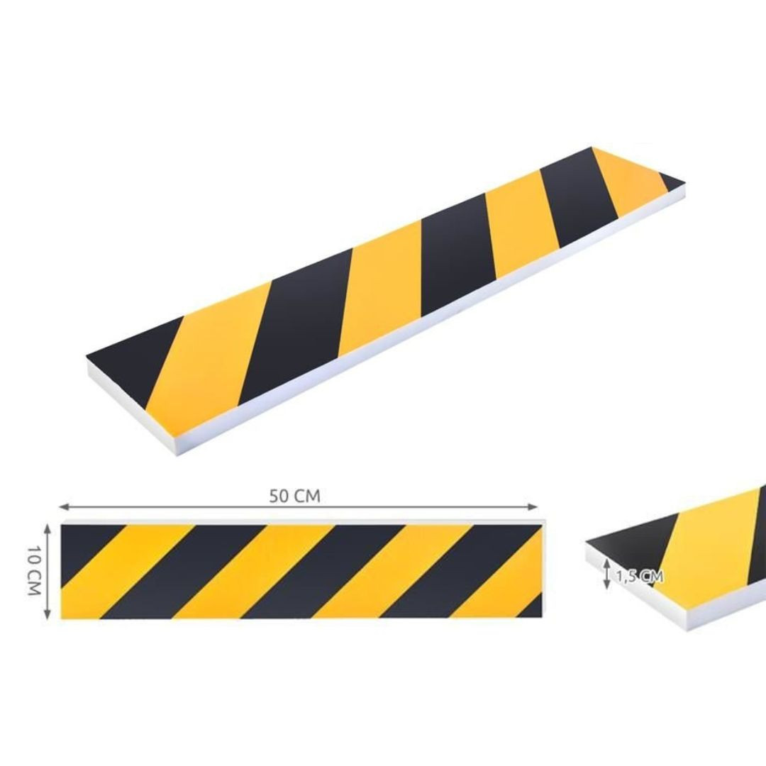 Samolepljiva zaščita za steno garaže - zaščita pred trkom vrat 50x10cm 1 kos
