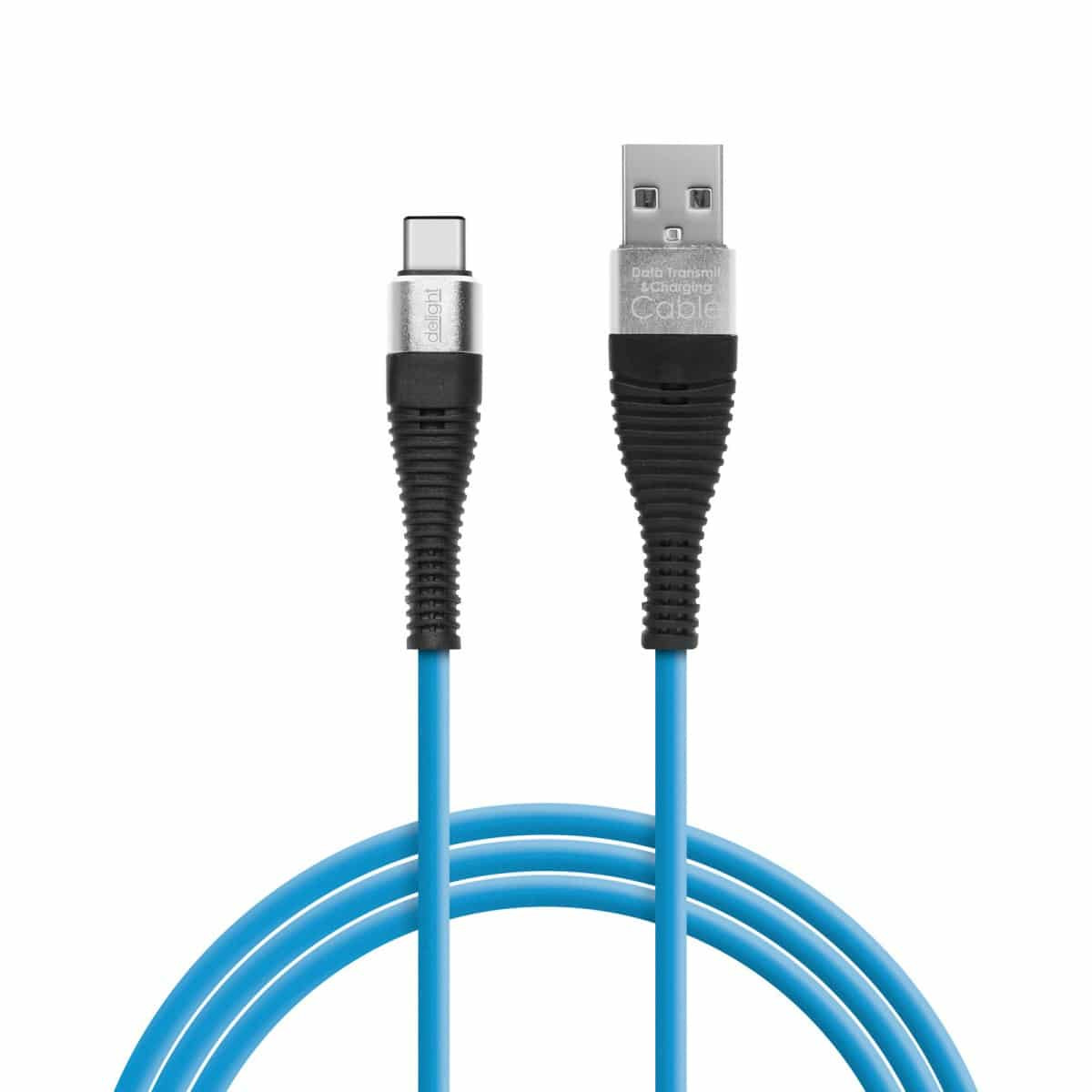 Kakovosten podatkovni USB-C PVC kabel 1m 2A več barv