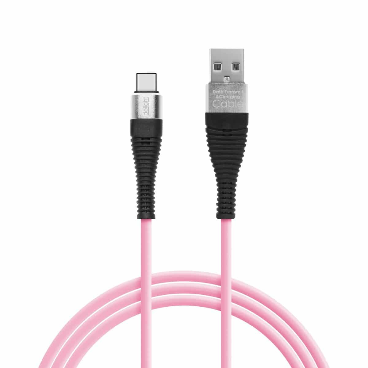 Kakovosten podatkovni USB-C PVC kabel 1m 2A več barv