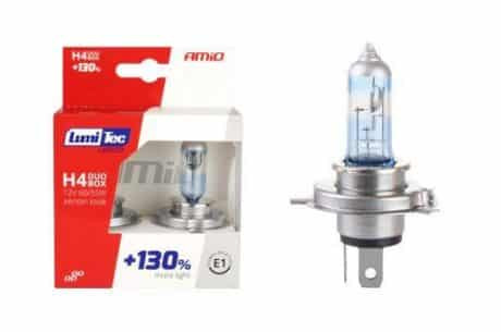 Halogenska avto žarnica LumiTec LIMITED +130% 4300K H4 12V 60/55W 2 kosa