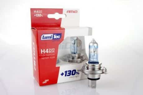 Halogenska avto žarnica LumiTec LIMITED +130% 4300K H4 12V 60/55W 2 kosa