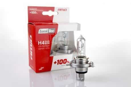 Halogenska avto žarnica LumiTec SILVER +100% H4 12V 60/55W 2 kosa