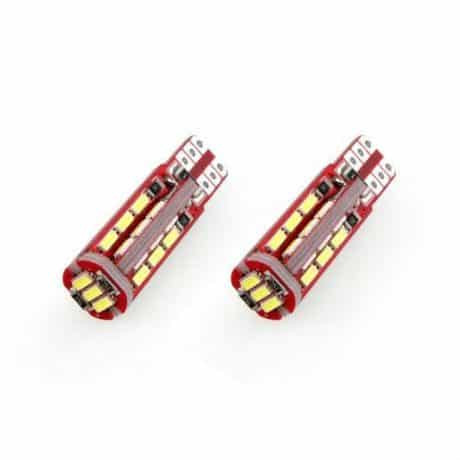 Avto LED žarnica - sijalka CANBUS T10 W5W 27 SMD 4014 12V