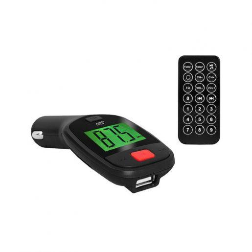 FM oddajnik za avto MP3 USB AUX z daljincem 12/24V