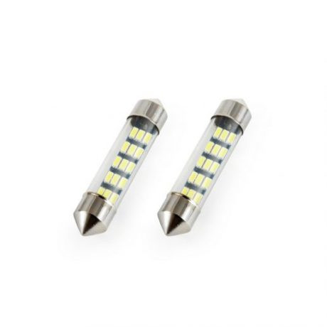 Avto LED sijalka FESTOON C5W 12V 39mm 3014 15 LED 2 kosa
