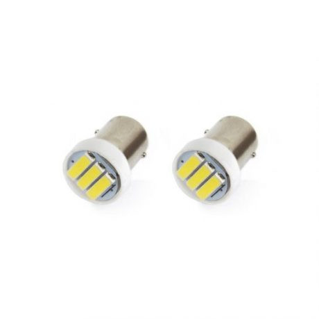 Avto LED sijalka BA9S 12V 7020 3 LED 5600K 2 kosa