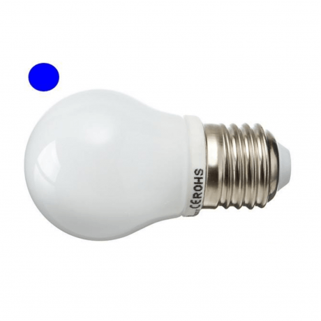 LED žarnica - sijalka 2,5W 8 LED modra