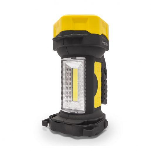 2v1 COB LED baterijska delovna svetilka 3xAA