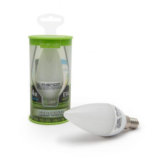 LED žarnica - sijalka E14 4W hladno bela 6000K