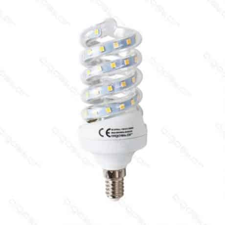 LED žarnica - sijalka spiralna E14 B5 11W toplo bela 3000K
