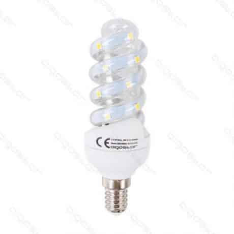 LED žarnica - sijalka spiralna E14 B5 5W toplo bela 3000K