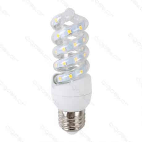 LED žarnica - sijalka spiralna E27 B5 7W toplo bela 3000K
