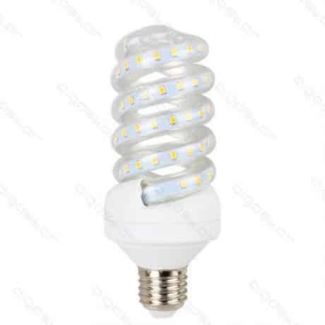 LED žarnica - sijalka spiralna E27 B5 15W toplo bela 3000K