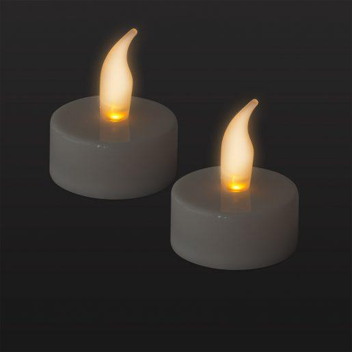 LED čajna svečka z baterijo 2 kosa