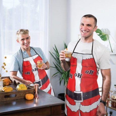 Božični predpasnik za moške Santa Claus