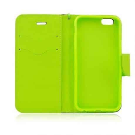Preklopni etui za Samsung  Galaxy S8 Plus modro-zelen (limeta)