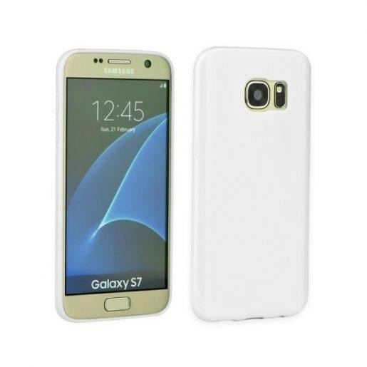 Silikonski ovitek Jelly za Samsung Galaxy S7 Edge (G935) bel