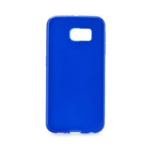 Silikonski ovitek Jelly za Samsung Galaxy S6 Edge temno moder