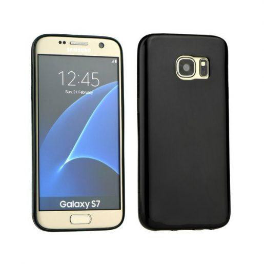 Silikonski ovitek Jelly za Samsung Galaxy S6 črn