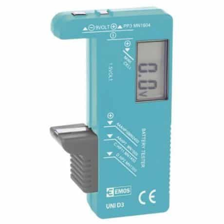 Univerzalni tester baterij z LCD zaslonom