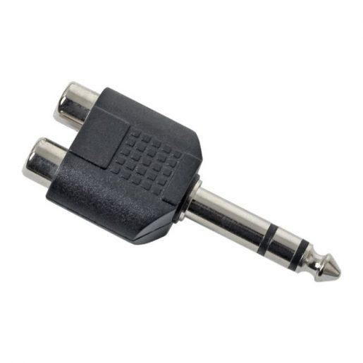 Razdelilec Y RCA / 6,3mm JACK