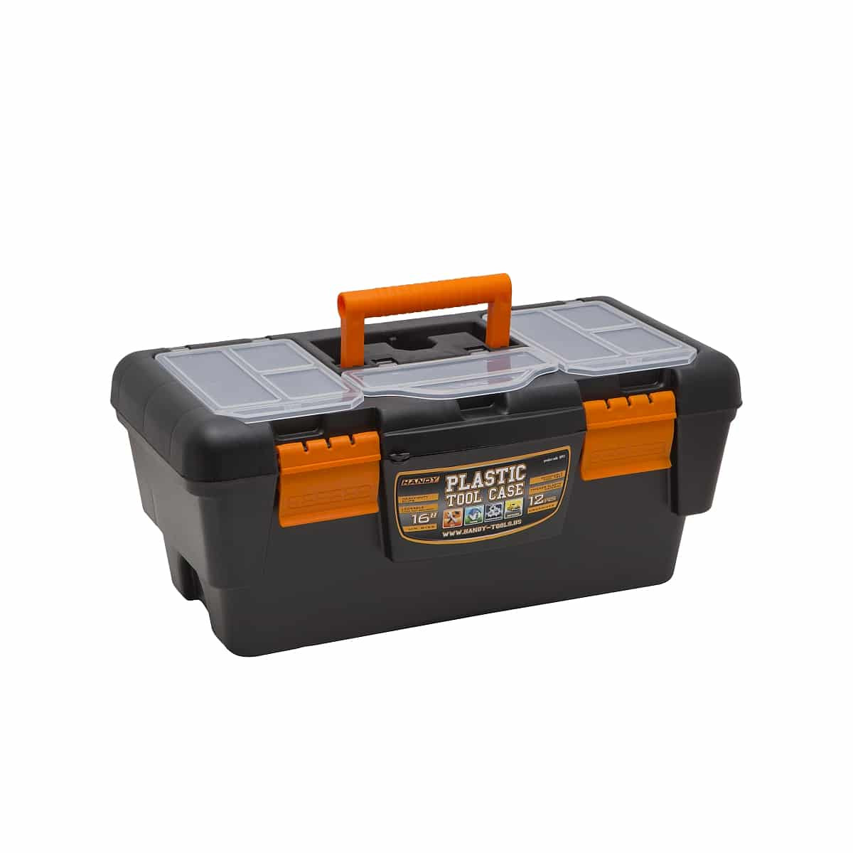 Plastični kovček za orodje srednji 400 x 220 x 180mm 