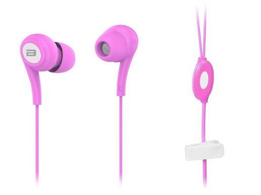 Slušalke z mikrofonom za prostoročno telefoniranje BLOW pink