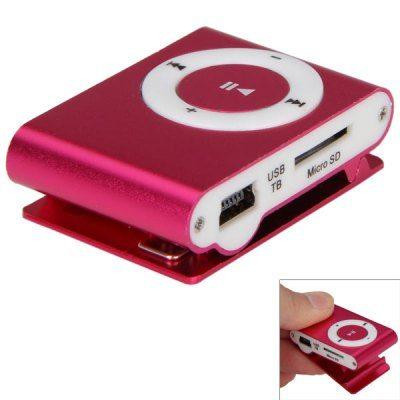 Mini mp3 predvajalnik na micro sd kartice srebrn, moder ali rdeč