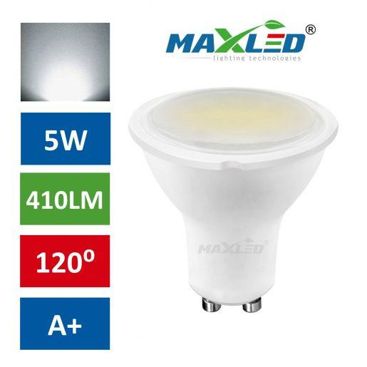 LED žarnica - sijalka GU10 5W (40W) nevtralno bela 4500K
