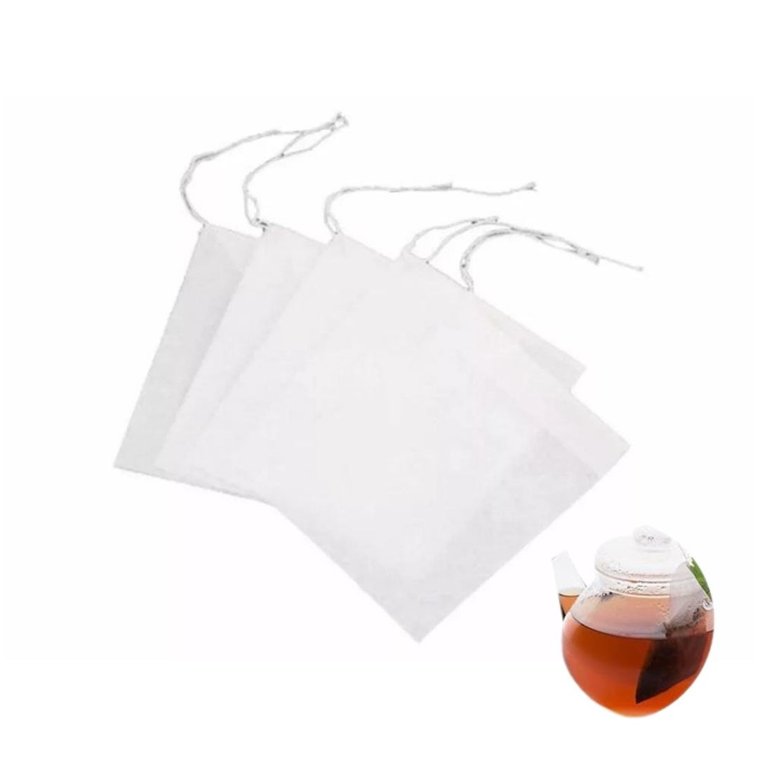 Čajni filter za ponovno polnjenje 6x8 cm 100 kosov